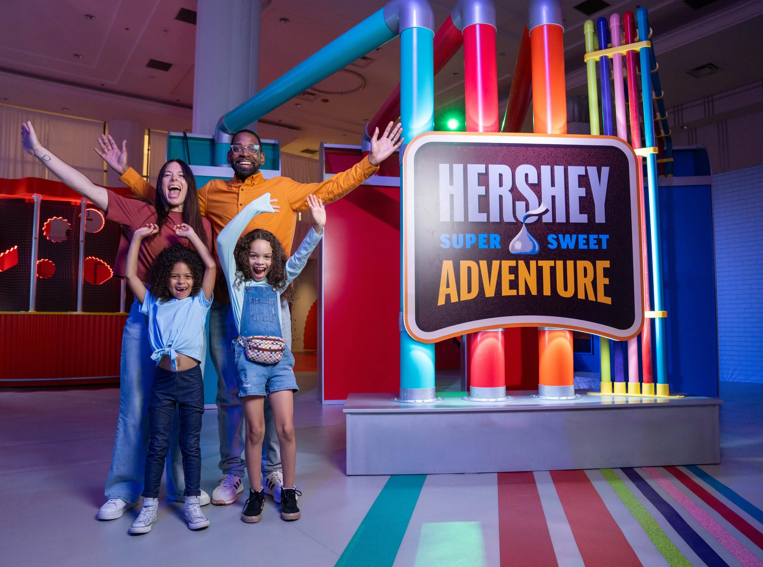 Hershey Super Sweet Adventure Visual Branding — DKNG